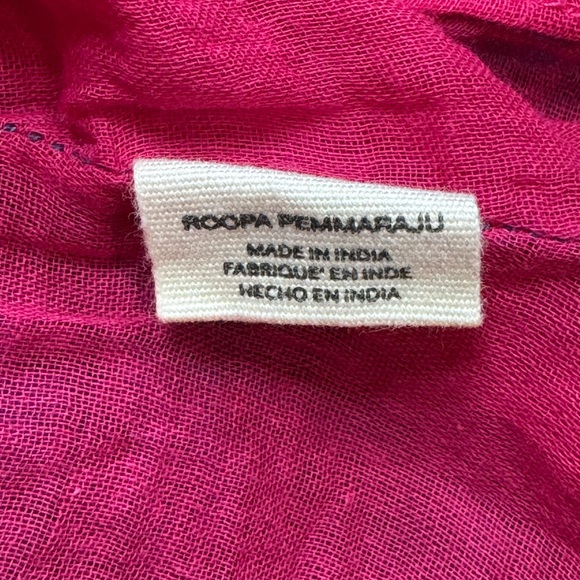 Anthropologie Roopa Pemmaraju Floral Halter Tank size M - Picture 8 of 13